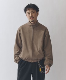 Lui's | フェイクスウェード スイングトップブルゾン(ブルゾン)
