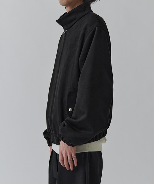 Lui's(ルイス)の「フェイクスウェード スイングトップブルゾン(ブルゾン・メンズ・ブラック/グレー・S/M)」の5枚目の写真