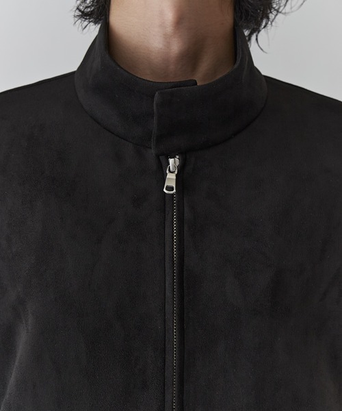 Lui's(ルイス)の「フェイクスウェード スイングトップブルゾン(ブルゾン・メンズ・ブラック/グレー・S/M)」の16枚目の写真