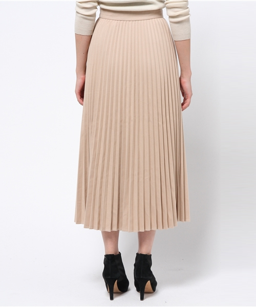 MOUSSY(マウジー)の「LONG PLEATS SK F(スカート・レディース・ライトベージュ/ブラック/ブラウン・1/2)」の8枚目の写真