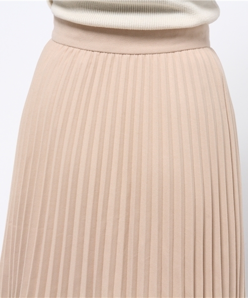 MOUSSY(マウジー)の「LONG PLEATS SK F(スカート・レディース・ライトベージュ/ブラック/ブラウン・1/2)」の10枚目の写真