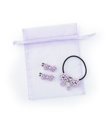 ANNA SUI mini（アナスイ・ミニ）の「【GIFT 巾着つき】パールリボンヘアアクセサリーSET（その他ヘアアクセサリー）」