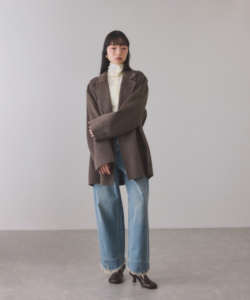 ルーズフィットアジャストデニム（デニムパンツ）｜ADAM ET ROPE