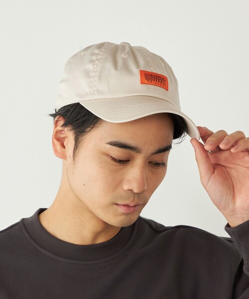 SHIPS Colors（シップス カラーズ）の「UNIVERSAL OVERALL:T/C ツイル キャップ（キャップ・メンズ・ピンク/ナチュラル/ネイビー/ブラック・ONE SIZE）」の13枚目の写真