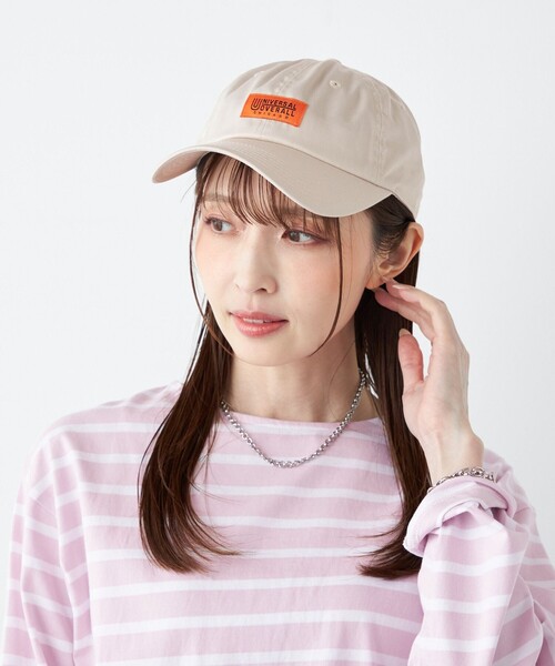 SHIPS Colors（シップス カラーズ）の「UNIVERSAL OVERALL:T/C ツイル キャップ（キャップ・メンズ・ピンク/ナチュラル/ネイビー/ブラック・ONE SIZE）」の16枚目の写真