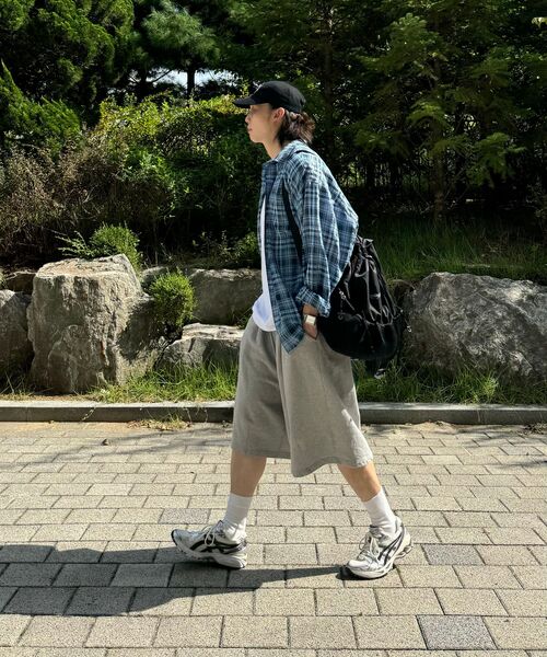 MASSNOUN(マスノウン)の「バミューダワンタックバルーンワイドショートパンツ MSFSP003-GY(その他パンツ・メンズ・その他・LARGE/MEDIUM)」の17枚目の写真