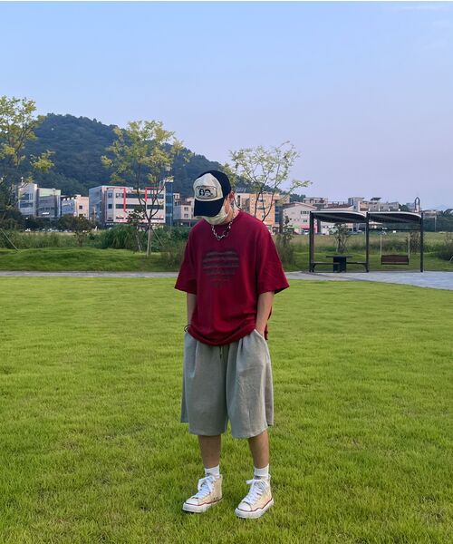MASSNOUN(マスノウン)の「バミューダワンタックバルーンワイドショートパンツ MSFSP003-GY(その他パンツ・メンズ・その他・LARGE/MEDIUM)」の21枚目の写真