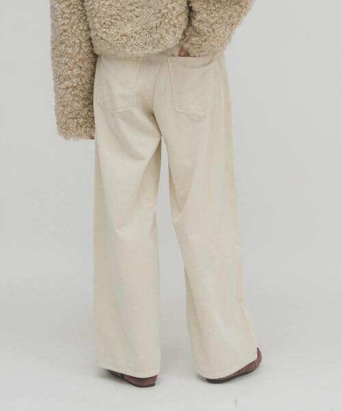 KBF（KBF）/コーデュロイストレートパンツ セール】コーデュロイストレートパンツ（その他パンツ）｜KBF