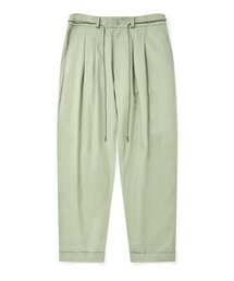 SAINTPAIN（セイントペイン）の「SP DOUBLE PLEATED BELT PANTS - LIGHT KHAKI（その他パンツ）」