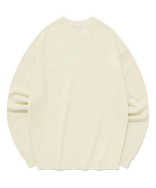 COVERNAT(カバーナット)の「ラムズウールラウンドニットアイボリー(ニット/セーター・レディース・その他・MEDIUM/LARGE/SMALL/X-LARGE)」の2枚目の写真