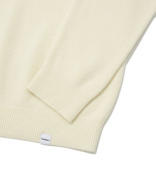 COVERNAT(カバーナット)の「ラムズウールラウンドニットアイボリー(ニット/セーター・レディース・その他・MEDIUM/LARGE/SMALL/X-LARGE)」の5枚目の写真