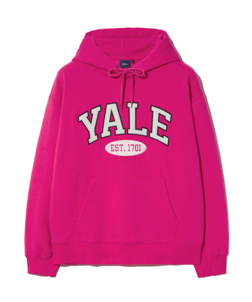 YALE（イェール）の「ツートンアーチフード_ホットピンク（パーカー・レディース・その他・LARGE/X-LARGE/SMALL/MEDIUM）」の2枚目の写真