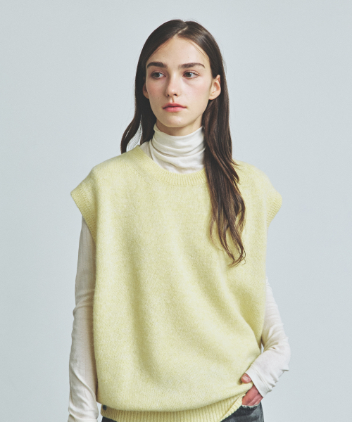 KNITTED(ニッティド)の「シェギドックウール100%ラウンドベストYELLOW(ベスト・メンズ・その他・MEDIUM/LARGE/X-LARGE)」の10枚目の写真