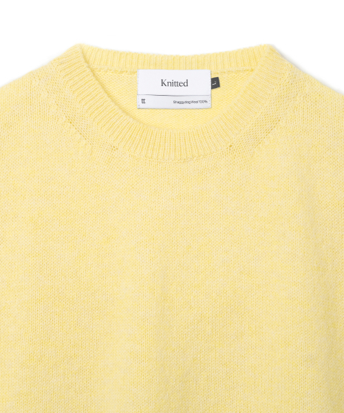 KNITTED(ニッティド)の「シェギドックウール100%ラウンドベストYELLOW(ベスト・メンズ・その他・MEDIUM/LARGE/X-LARGE)」の12枚目の写真