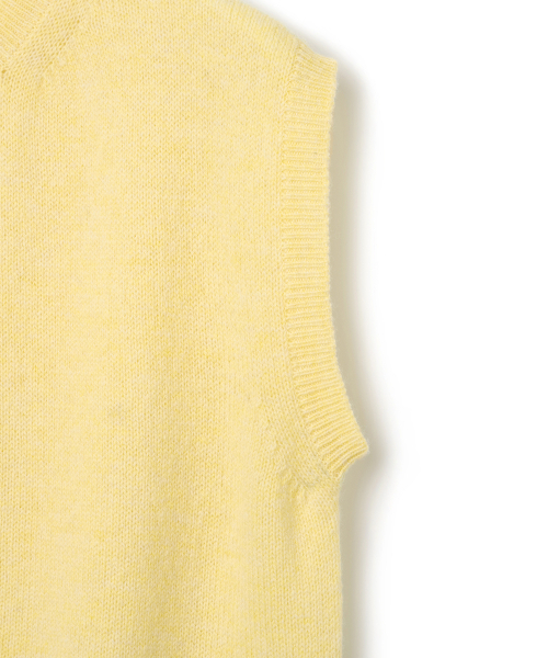 KNITTED(ニッティド)の「シェギドックウール100%ラウンドベストYELLOW(ベスト・メンズ・その他・MEDIUM/LARGE/X-LARGE)」の13枚目の写真
