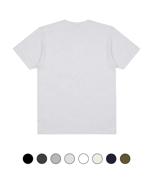 CREAM SODA LAB(クリームソーダラボ)の「アセンティックロゴ半袖Tシャツライトグレー黒(Tシャツ/カットソー・レディース・その他・MEDIUM/LARGE/X-LARGE/XX-LARGE)」の2枚目の写真