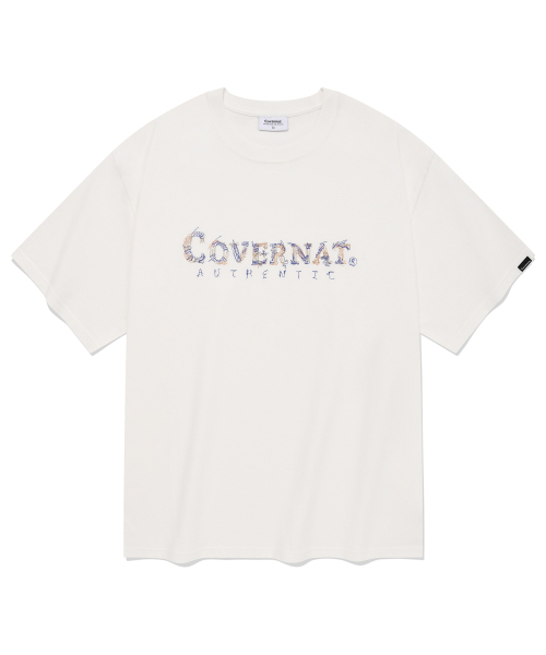 COVERNAT(カバーナット)の「ドローイングアセンティックTシャツホワイト(Tシャツ/カットソー・レディース・その他・LARGE/X-LARGE)」の1枚目の写真