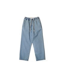 HORLISUN（ホーリーサン）の「Cove Drape Loose Denim Pants Light Blue（デニムパンツ）」