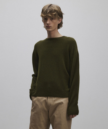 ROLLINGSTUDIOS（ローリングスタジオ）の「YAK WOOL SWEATER DEEP OLIVE（ニット/セーター）」