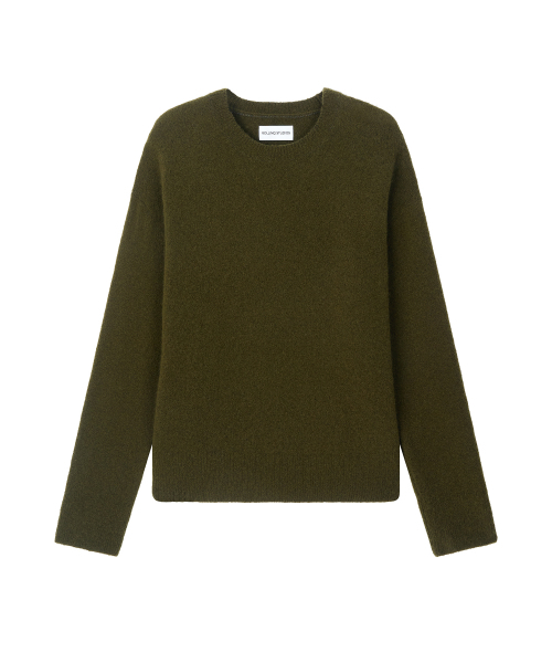 ROLLINGSTUDIOS(ローリングスタジオ)の「YAK WOOL SWEATER DEEP OLIVE(ニット/セーター・メンズ・その他・MEDIUM/LARGE/X-LARGE)」の1枚目の写真