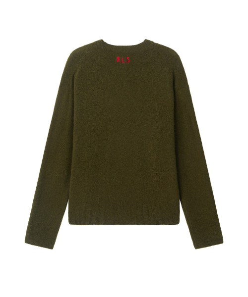 ROLLINGSTUDIOS(ローリングスタジオ)の「YAK WOOL SWEATER DEEP OLIVE(ニット/セーター・メンズ・その他・MEDIUM/LARGE/X-LARGE)」の9枚目の写真