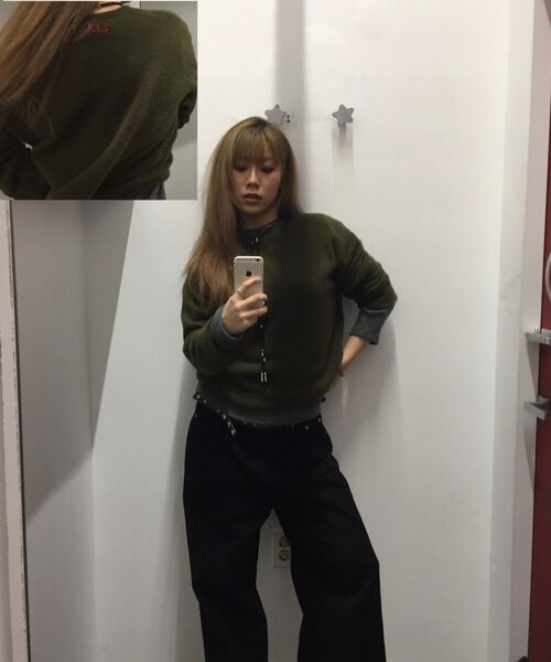 ROLLINGSTUDIOS(ローリングスタジオ)の「YAK WOOL SWEATER DEEP OLIVE(ニット/セーター・メンズ・その他・MEDIUM/LARGE/X-LARGE)」の10枚目の写真