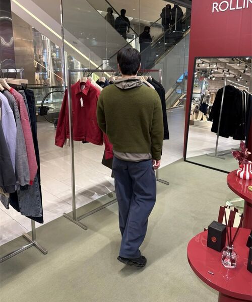 ROLLINGSTUDIOS(ローリングスタジオ)の「YAK WOOL SWEATER DEEP OLIVE(ニット/セーター・メンズ・その他・MEDIUM/LARGE/X-LARGE)」の8枚目の写真