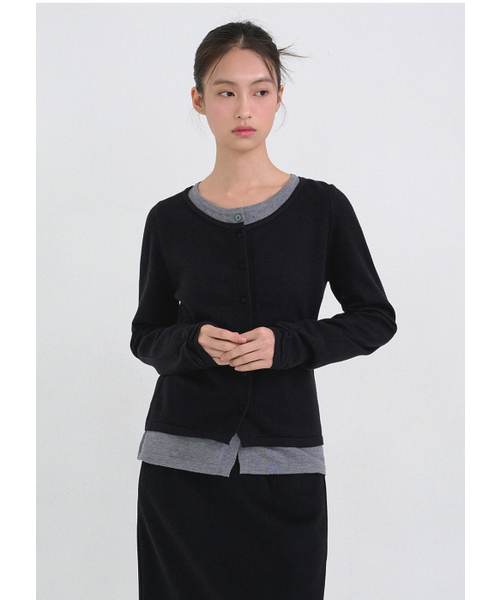 MICANE(ミケーネ)の「プエラレイヤードニット(ニット/セーター・レディース・クリーム/ブラック・SMALL/MEDIUM/LARGE/X-LARGE)」の20枚目の写真