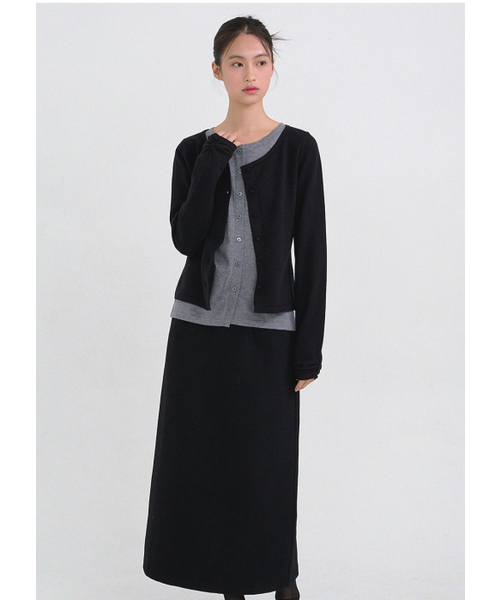 MICANE(ミケーネ)の「プエラレイヤードニット(ニット/セーター・レディース・クリーム/ブラック・SMALL/MEDIUM/LARGE/X-LARGE)」の17枚目の写真