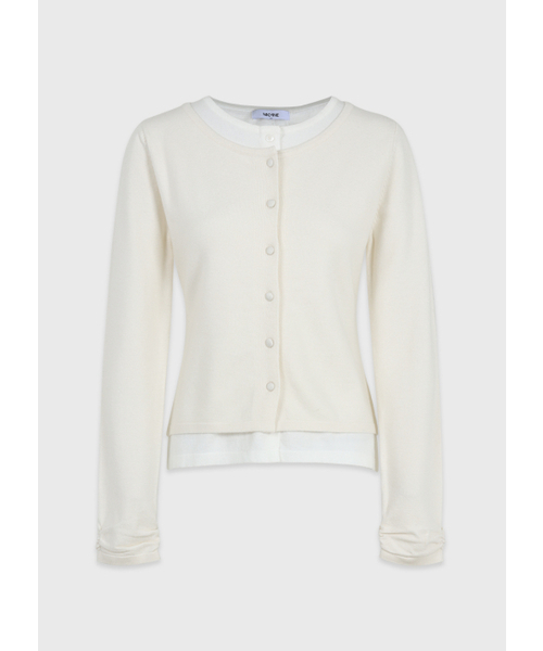 MICANE(ミケーネ)の「プエラレイヤードニット(ニット/セーター・レディース・クリーム/ブラック・SMALL/MEDIUM/LARGE/X-LARGE)」の10枚目の写真
