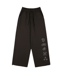 グリフ スウェットパンツ (ブラウン) K25ZC179