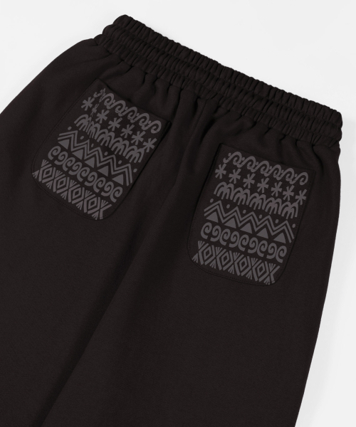 kaifai（カイファイ）の「グリフ スウェットパンツ (ブラウン) K25ZC179（スウェットパンツ・レディース・その他・LARGE/MEDIUM）」の4枚目の写真