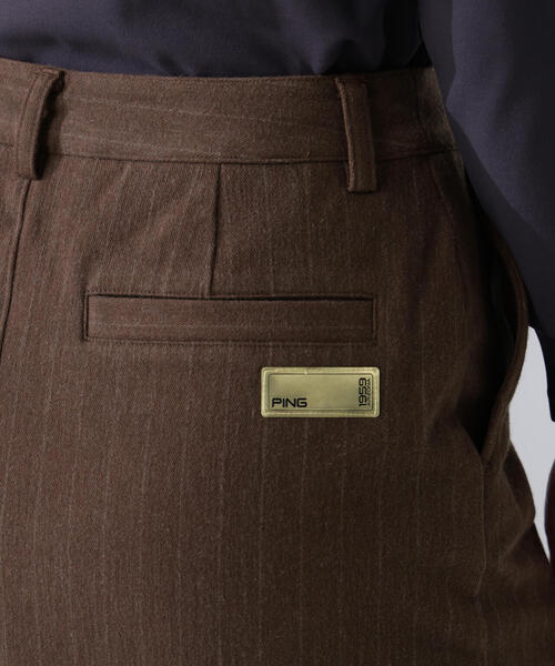 PING(ピン)の「【PING APPAREL】全方向ストレッチ ピンストライプスカート <GOLD> (LADIES)(スカート・レディース・ブラウン/ネイビー/グレー・S/XS/LL/L/M)」の22枚目の写真