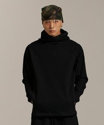 OFFGRID（オフグリッド）の「ワッフルユニトレイルフードパーカー-ブラック（パーカー）」