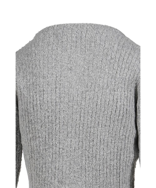 VACANT Archive(ベイカントアーカイブ)の「NEAH KNITTED ZIP-UP(パーカー・レディース・ブラック/ブラウン/グレー・SMALL/MEDIUM)」の11枚目の写真