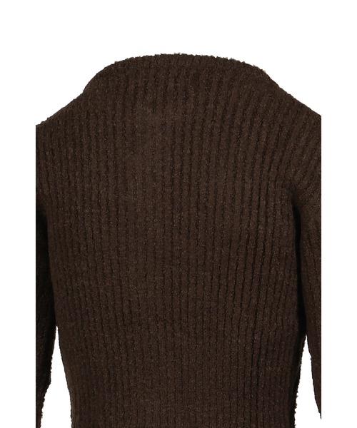 VACANT Archive(ベイカントアーカイブ)の「NEAH KNITTED ZIP-UP(パーカー・レディース・ブラック/ブラウン/グレー・SMALL/MEDIUM)」の15枚目の写真