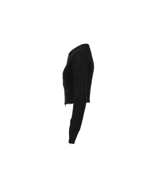 VACANT Archive(ベイカントアーカイブ)の「NEAH KNITTED ZIP-UP(パーカー・レディース・ブラック/ブラウン/グレー・SMALL/MEDIUM)」の5枚目の写真