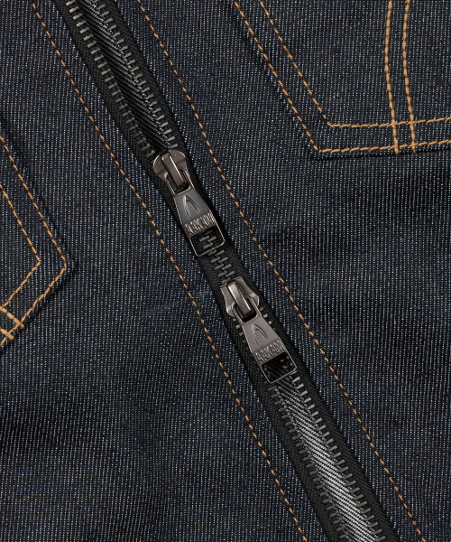 AAKAM(アーカム)の「Banding Denim Zip-Up Jacket (Dark Blue)(デニムジャケット・レディース・その他・1/2)」の17枚目の写真