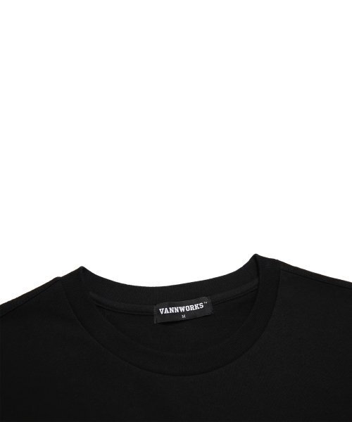 VANNWORKS(バンワークス)の「MINI SHARK オーバーサイズ 半袖Tシャツ (VS0053) ブラック(Tシャツ/カットソー・レディース・その他・LARGE/MEDIUM/SMALL/X-LARGE/XX-LARGE)」の3枚目の写真
