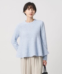 UNITED ARROWS ノースリーブネイビー/水色 UNITED ARROWS｜ユナイテッドアローズのトップス（ブルー・ネイビー