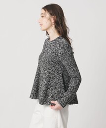UNITED ARROWS（ユナイテッドアローズ）の「ミックスカラー ペプラム ニット ‐ウォッシャブル‐（ニット/セーター・レディース）」