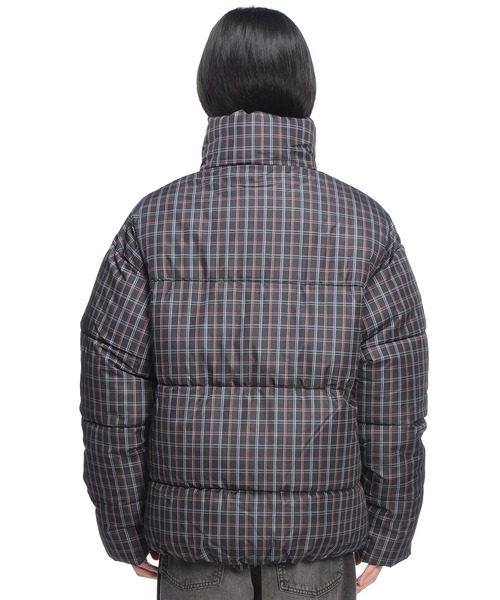 mihns closet（ミンズクローゼット）の「mihns closet (ミンズクローゼット) ボリューム薄中綿ジャケット 高密度 75Dストレッチ フルジップ ブルゾン 7452487B（ダウンジャケット/コート・メンズ・ホワイト/ブラック/A/B・M/LL/L）」の10枚目の写真