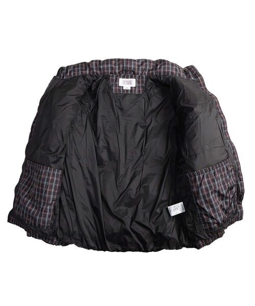 mihns closet（ミンズクローゼット）の「mihns closet (ミンズクローゼット) ボリューム薄中綿ジャケット 高密度 75Dストレッチ フルジップ ブルゾン 7452487B（ダウンジャケット/コート・メンズ・ホワイト/ブラック/A/B・M/LL/L）」の15枚目の写真