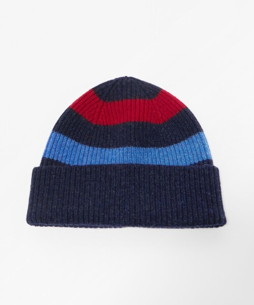 セール】＜ROBERT MACKIE＞ボーダー ニットキャップ（ニットキャップ