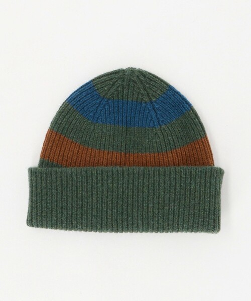 セール】＜ROBERT MACKIE＞ボーダー ニットキャップ（ニットキャップ