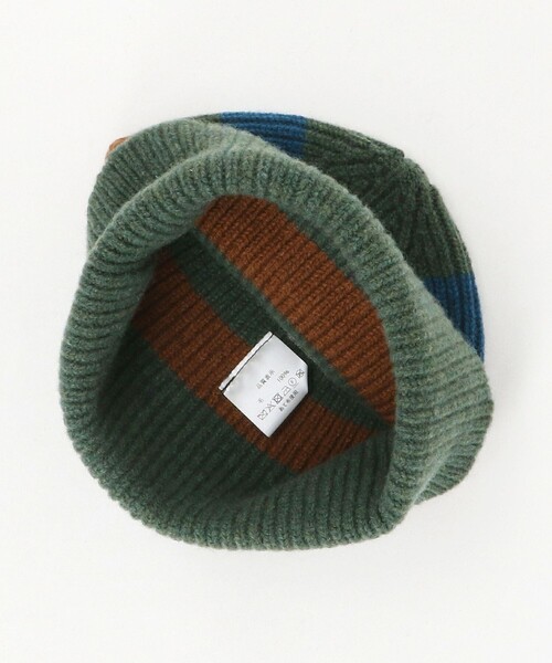 セール】＜ROBERT MACKIE＞ボーダー ニットキャップ（ニットキャップ