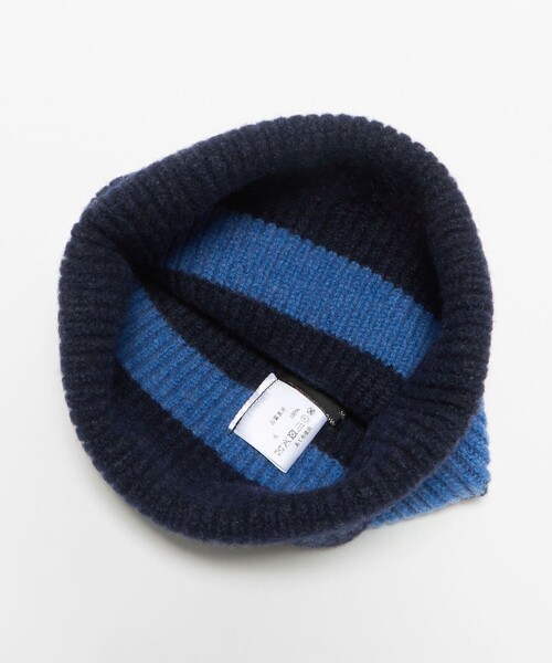 セール】＜ROBERT MACKIE＞ボーダー ニットキャップ（ニットキャップ