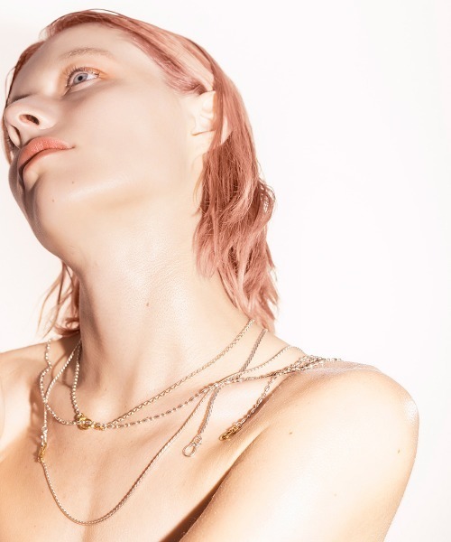 Fauvirame（フォーヴィレイム）の「Fern Ball Chain Necklace S（ネックレス・レディース・シルバー・ONE SIZE）」の5枚目の写真