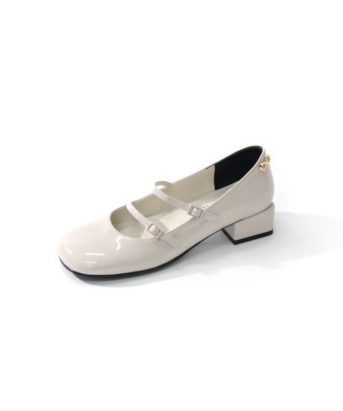 SHOEHI(シューハイ)の「ジェインツーストラップメリージェーン H3023(3Colors)(バレエシューズ・レディース・レッド/アイボリー/ブラック・22.5cm/23cm/23.5cm/24cm/24.5cm/25cm)」の13枚目の写真
