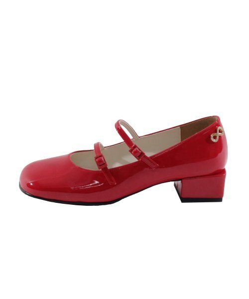 SHOEHI(シューハイ)の「ジェインツーストラップメリージェーン H3023(3Colors)(バレエシューズ・レディース・レッド/アイボリー/ブラック・22.5cm/23cm/23.5cm/24cm/24.5cm/25cm)」の5枚目の写真